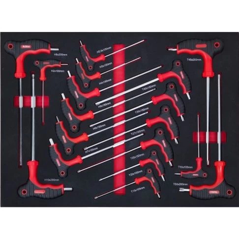 Tool trolley with 10 drawers and 471 tools BD-RC39