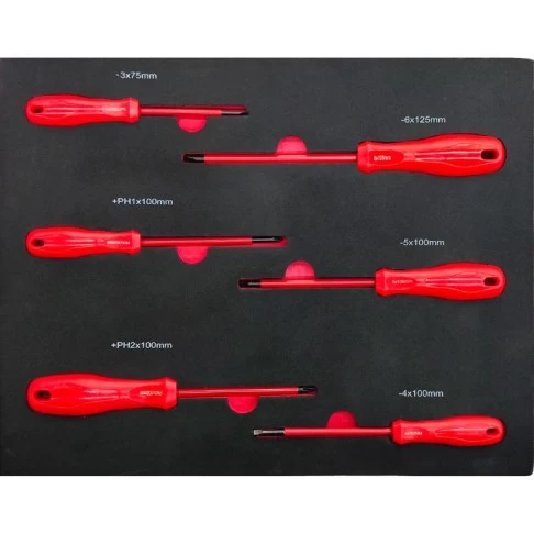 Tool trolley with 10 drawers and 471 tools BD-RC39