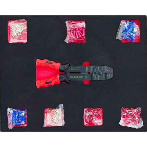 Tool trolley with 10 drawers and 471 tools BD-RC39