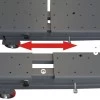 Mobile electric hoist for electric vehicle batteries 1200 kg