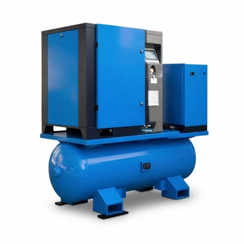 Screw air compressor with dehumidifier 400 L 12 bar 1750 l/min MZB