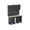 Workbench set 1600 x 600 x 2050 mm
