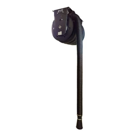 Smoke extraction coil with hose and nozzle (with motor)