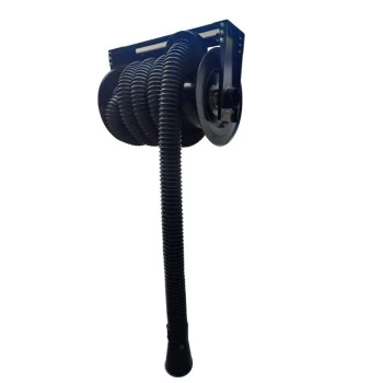Smoke extraction coil with hose and nozzle (without engine)