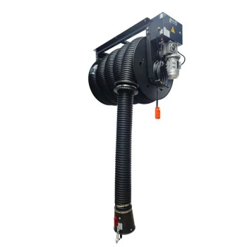 Automatic smoke extraction coil with hose and nozzle (with motor)
