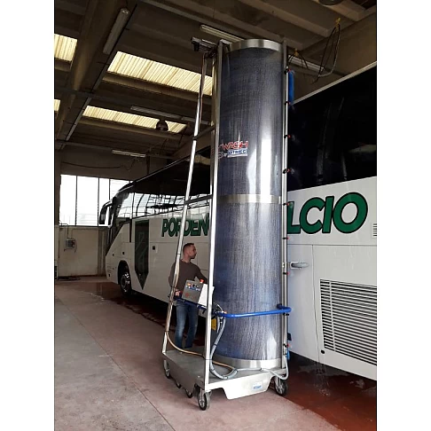 Stationary electric washing machine for buses and trucks Speedy Wash 101 ST