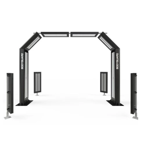 Automobilių kėbulų defektų patikros sistema su (DI) Innovare BODYGUARD PLUS