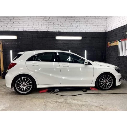 Mobile mid-rise scissor lift for vehicles BD-S2