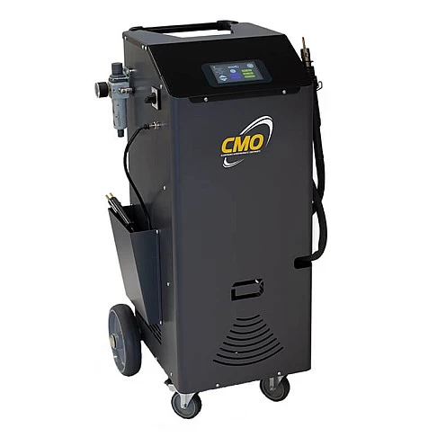 Dual gas plastic repair system on wheels