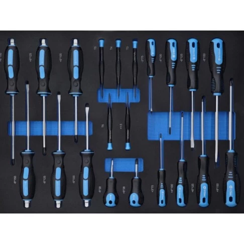 Тележка с инструментами на 12 выдвижных ящиков и 471 инструментом Castex