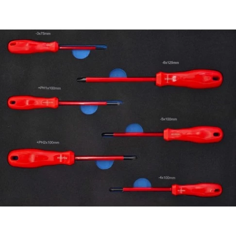 Тележка с инструментами на 12 выдвижных ящиков и 471 инструментом Castex