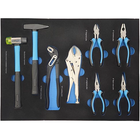 Передвижная тележка с инструментами на 7 выдвижных ящиках и 290 инструментами Castex