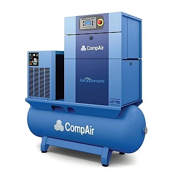 Oil-lubricated fixed-speed rotary screw air compressor L18 CompAir