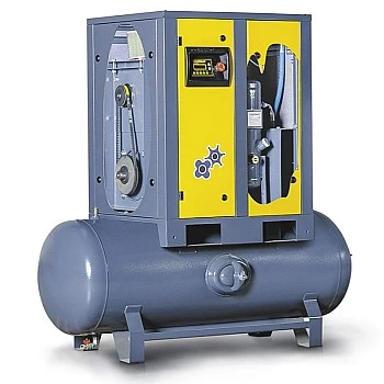 Screw air compressor with air tank 11 kW Comprag