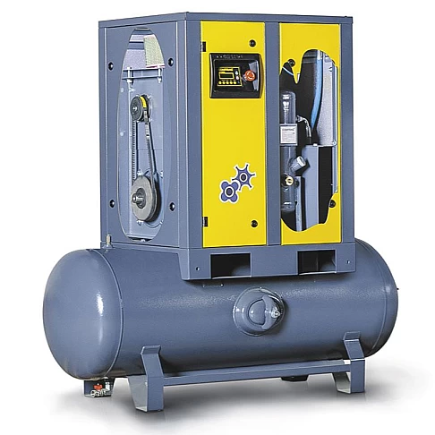 Screw air compressor with air tank 11 kW Comprag