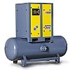 Screw air compressor with air tank 15 kW Comprag