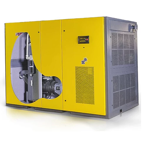 Screw air compressor with direct drive technology 90 kW Comprag
