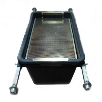 Mobile pit-edge oil collection tank 40 L