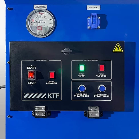 Šlifavimo stalas su dulkių ištraukimo sistema KTF Downdraft FRESHWELD