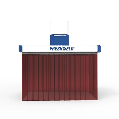 Robotinio suvirinimo gaubtas su užuolaida i8 FRESHWELD