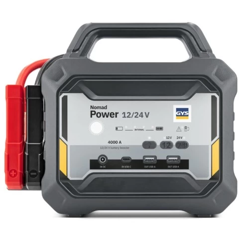 Зарядное устройство для аккумуляторов – пусковое устройство 12/24 В Nomad Power Pro GYS