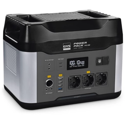 Nešiojama elektros stotelė 1500 W Power Pack 14.15 FC GYS