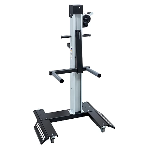 Rankinis ratų keltuvas automobilių dirbtuvėms