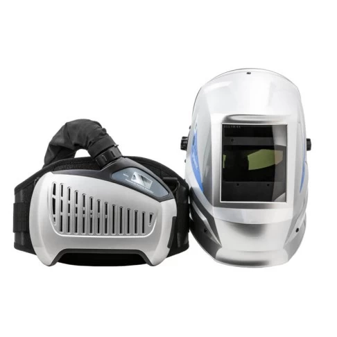 Suvirinimo šalmas su kvėpavimo takų apsauga GYSMATIC 3/9-13G AIR XL