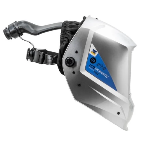Suvirinimo šalmas su kvėpavimo takų apsauga GYSMATIC 3/9-13G AIR XL