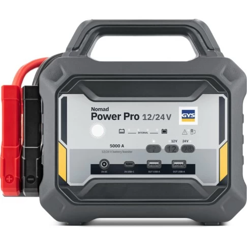 Зарядное устройство – пусковое устройство 12/24V NOMAD POWER PRO GYS