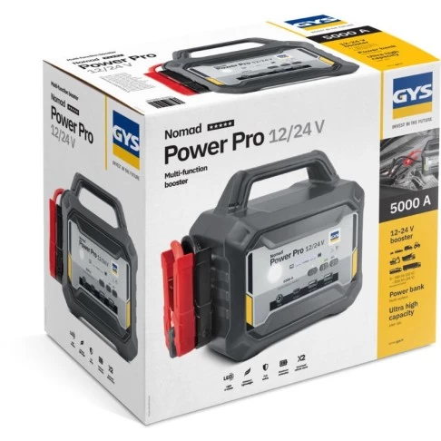 Зарядное устройство – пусковое устройство 12/24V NOMAD POWER PRO GYS