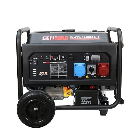 Мобильный бензиновый генератор 6,8 kW Powersmart G8000E-T Genmac
