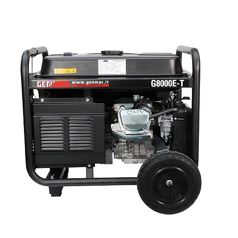 Мобильный бензиновый генератор 6,8 kW Powersmart G8000E-T Genmac