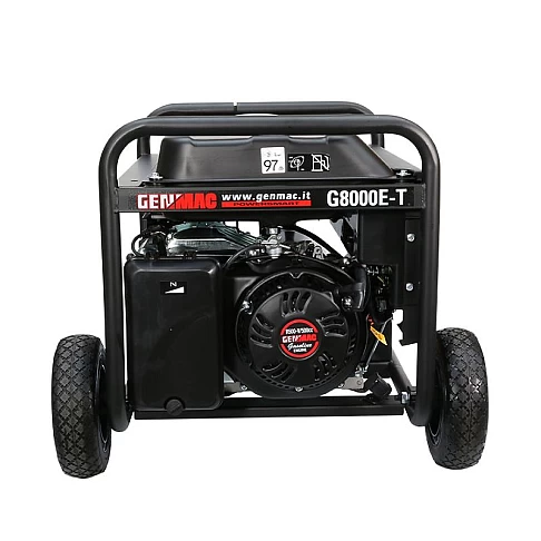Мобильный бензиновый генератор 6,8 kW Powersmart G8000E-T Genmac