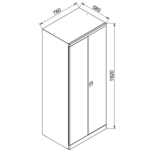 Шкаф для документов и инструментов Premium Line Gude