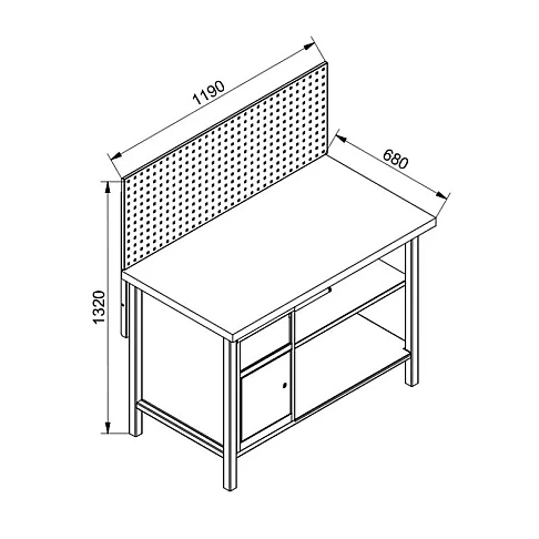Набор верстака Premium Line K Gude