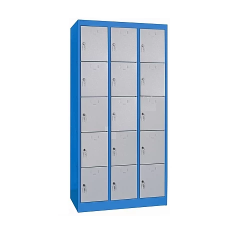 Шкаф с пятнадцатью ячейками