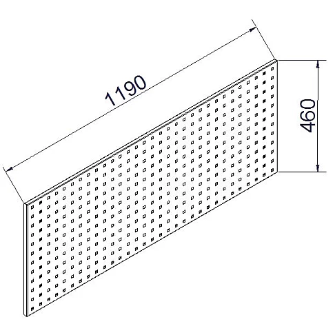 Перфорированная инструментальная панель Gude