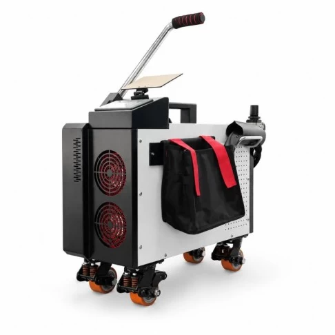 Mobile pulsed laser rust removal unit 500W