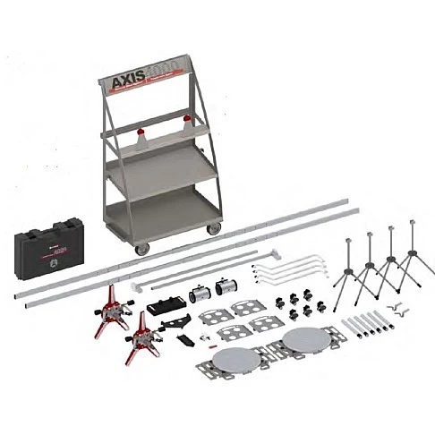 Camera-based computerized wheel/axle alignment system for heavy-duty vehicles Haweka AXIS4000 PRO