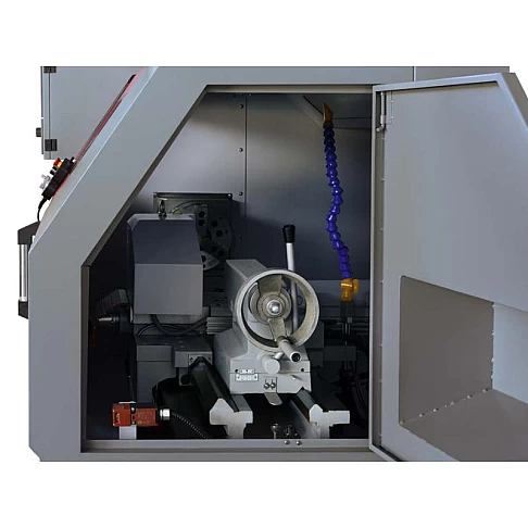 Metalo tekinimo staklės Siemens 808D valdymu ir hidrauliniu įtempimu Holzmann