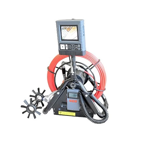 Эндоскоп для инспекции труб с зондом 30 м и камерой IP68 – Polar Videoscope