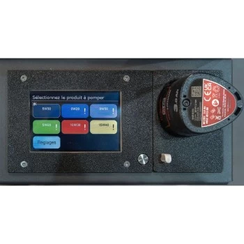 Mobili motorinės alyvos dozavimo sistema 6 x 20L