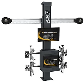 Wheel alignment stand with two screens BD-757DS