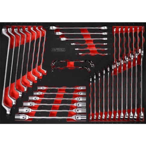 Įrankių vežimėlis su 397 įrankiais ir 8 stalčiais KS Tools PERFORMANCEplus P10