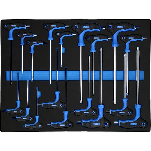 Įrankių vežimėlis su 7 stalčiais ir 473 įrankiais Brilliant Tools