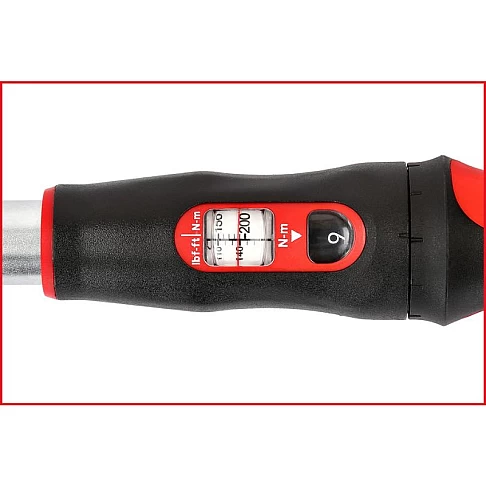 1" torque wrench with ratchet 200–1000 Nm INFINITOOL KS Tools