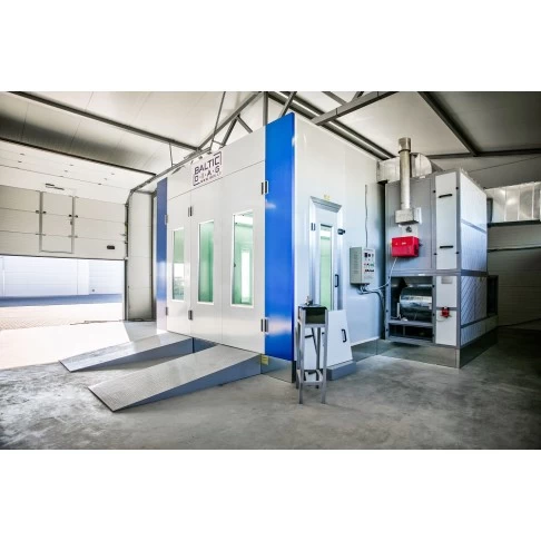 Painting chamber BD-6400 (with activated carbon filtration system)