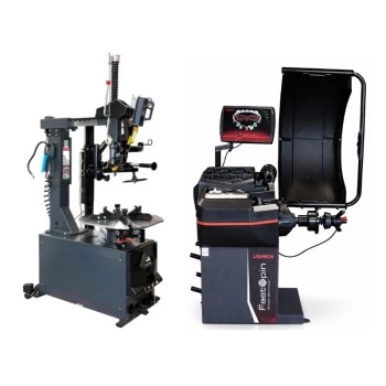 Комплект шиномонтажных и балансировочных станков Launch TWC-621 + KWB-621 V2