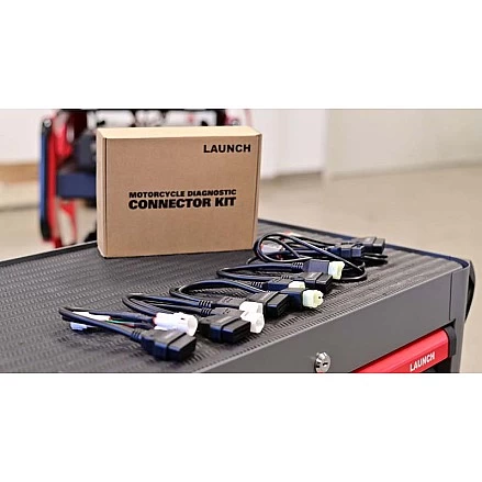 Лицензия и комплект разъёмов для диагностики мотоциклов Launch